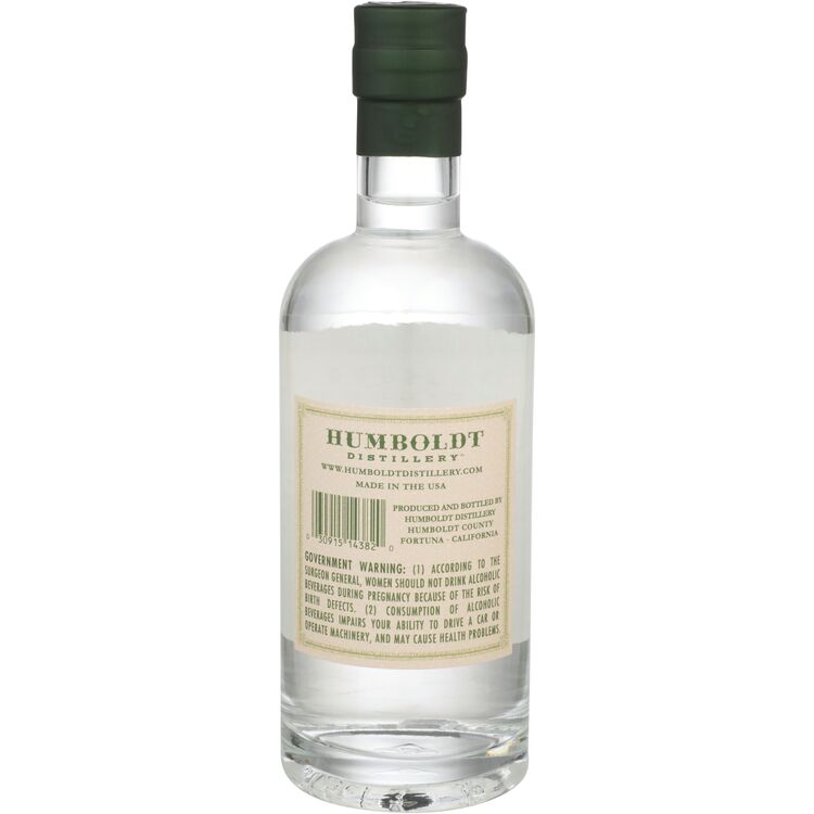 Humboldt Distillery Vodka Infused With Hemp Seed Humboldt'S Finest 80 - 375ML