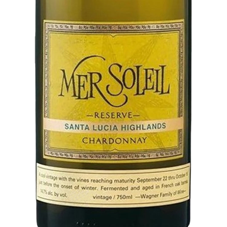 Mer Soleil Chardonnay Reserve Monterey 2022 - 750ML