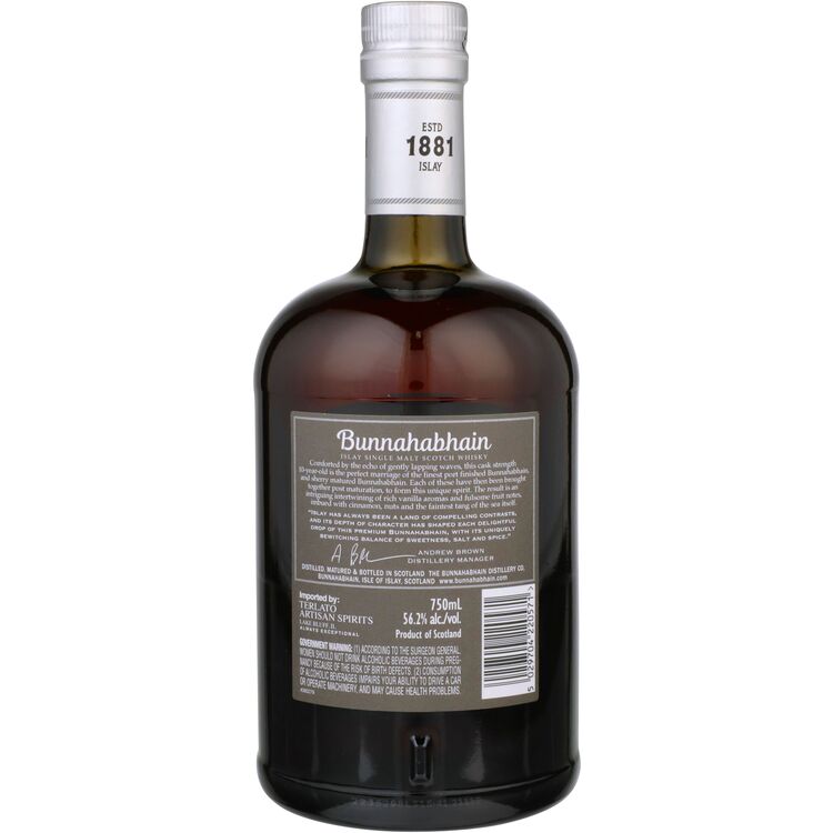Bunnahabhain Single Malt Scotch Aonadh Limited Release 10 Yr 112.4 - 750ML