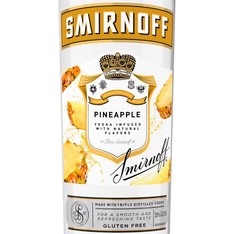 Smirnoff Pineapple Flavored Vodka 60 - 750ML
