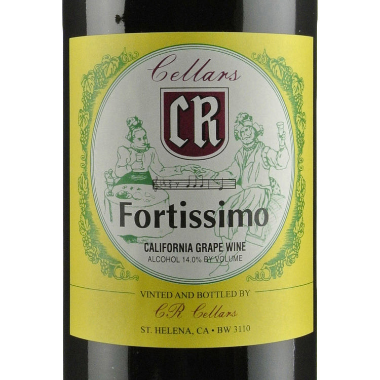 Cr Cellars Red Wine Fortissimo California - 1.5L