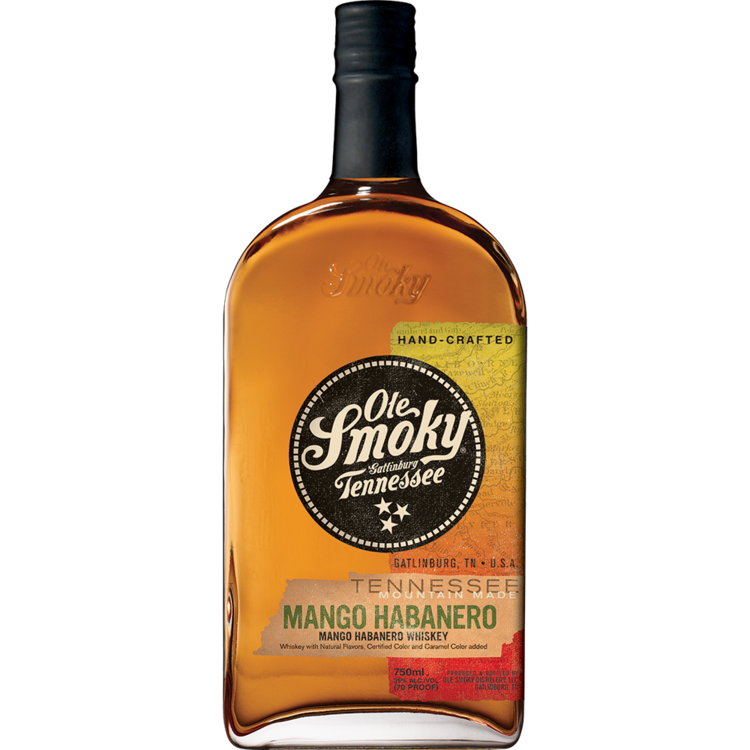 Ole Smoky Mango Habanero Flavored Whiskey Mountain Made 70 - 750ML