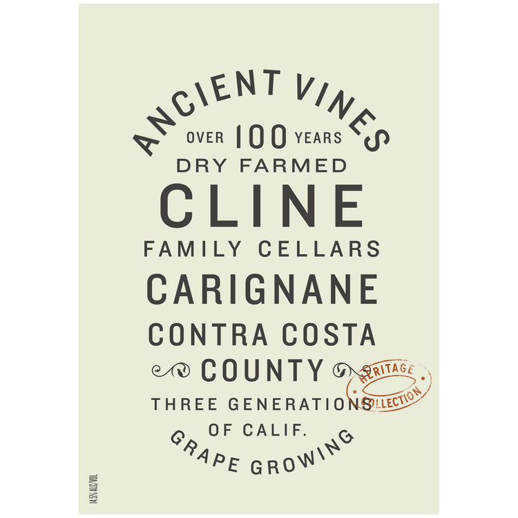 Cline Carignan Ancient Vines Contra Costa County 2022 - 750ML