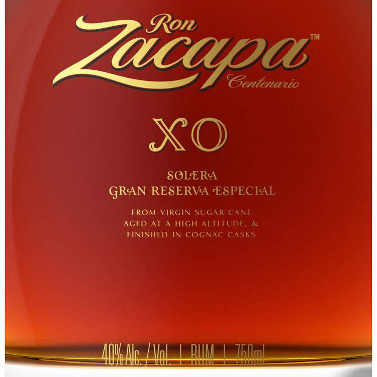Ron Zacapa Aged Rum Xo Centenario Solera Gran Reserva Especial 80 - 750ML