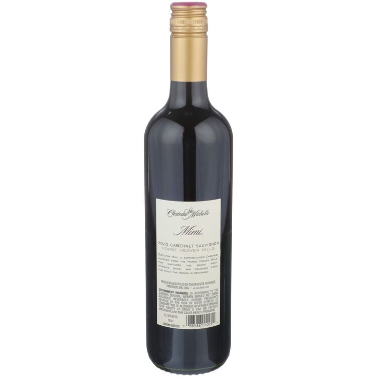 Chateau Ste. Michelle Cabernet Sauvignon Mimi Horse Heaven Hills 2020 - 750ML