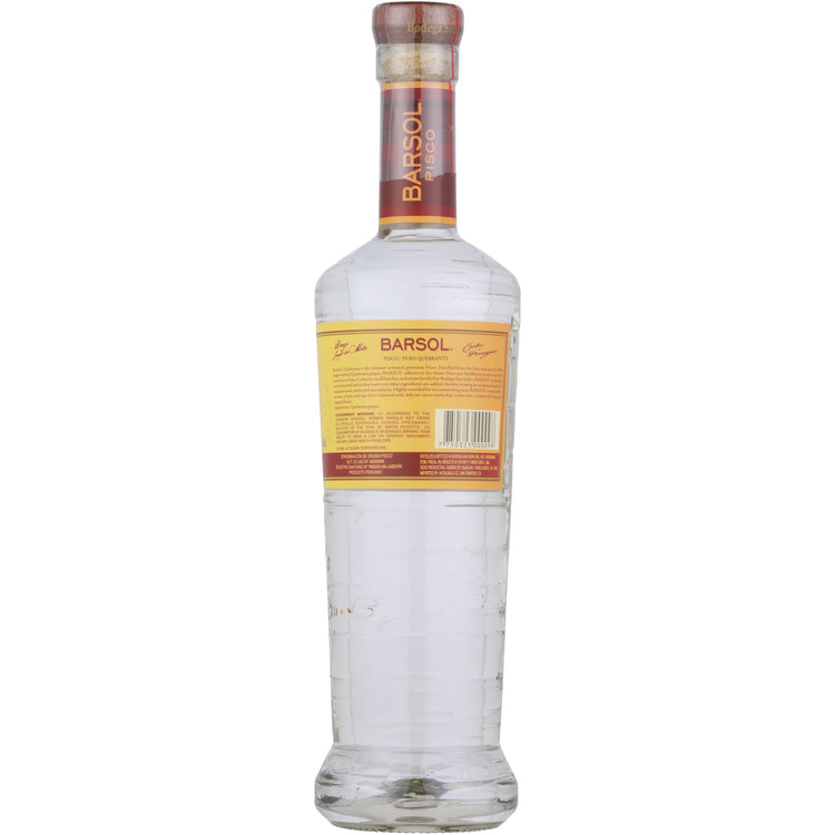 Barsol Pisco Puro 82.6 - 700ML