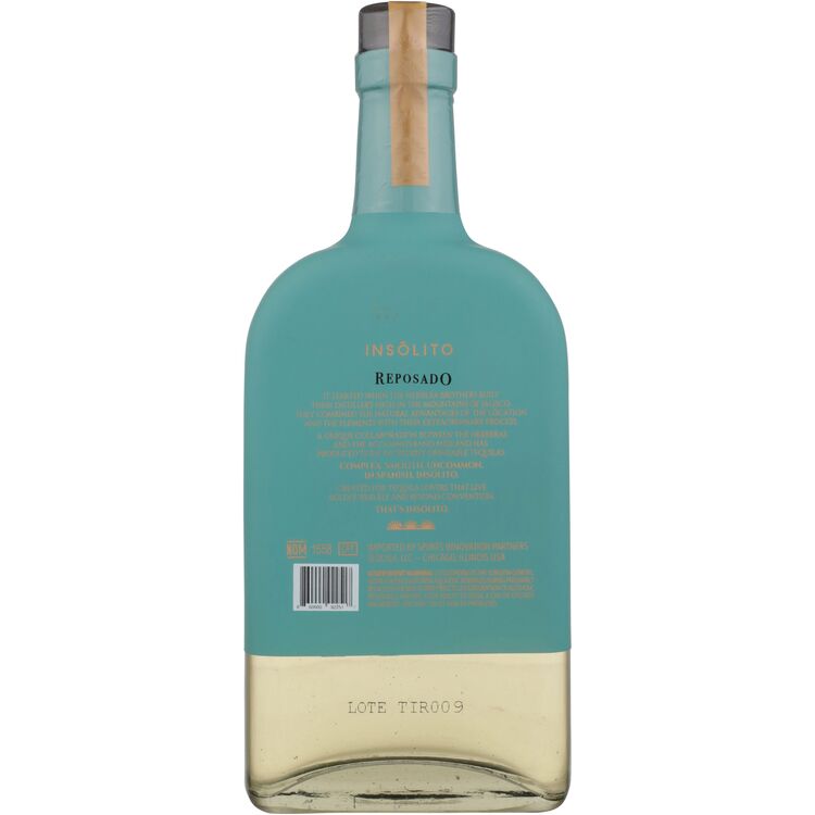 Insolito Tequila Reposado 80 - 750ML