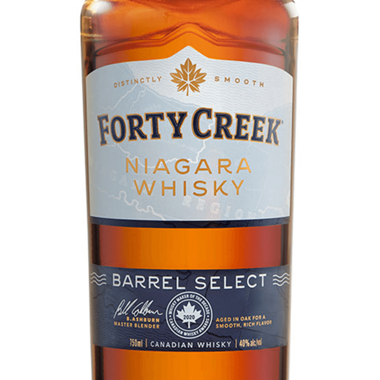 Forty Creek Canadian Whisky Barrel Select 80 - 750ML - Front Label