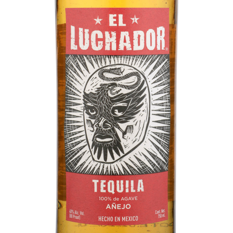 El Luchador Tequila Anejo 80 - 750ML
