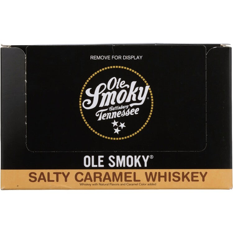 Ole Smoky Salty Caramel Flavored Whiskey Mountain Made 60 - 50ML
