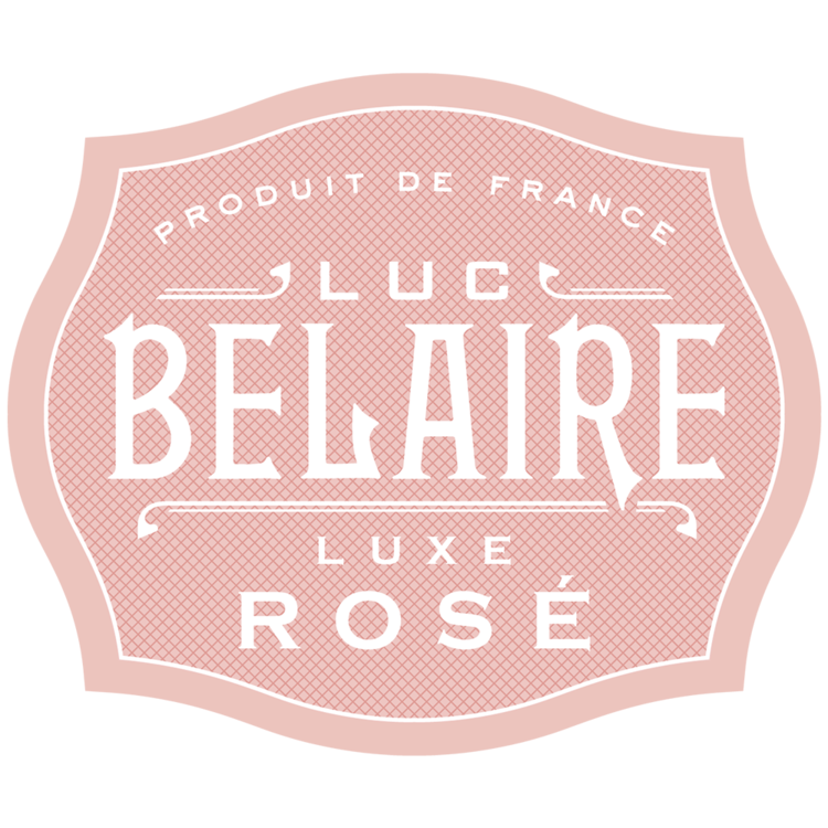 LUC BELAIRE Luc Belaire Sparkling Wine Luxe Rose France W/ Gift Tube - Front Label