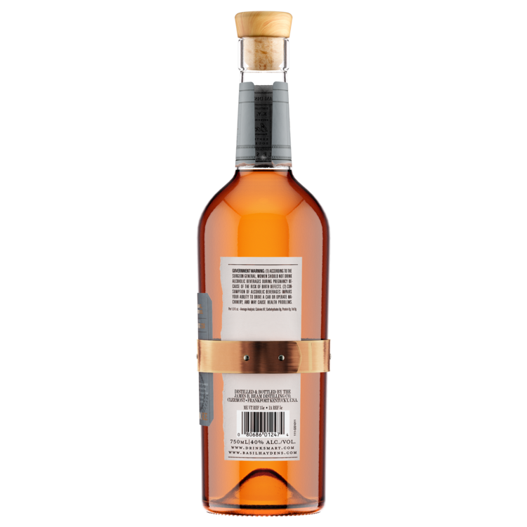 Basil Hayden Straight Bourbon Subtle Smoke Artfully Aged 80 - 750ML