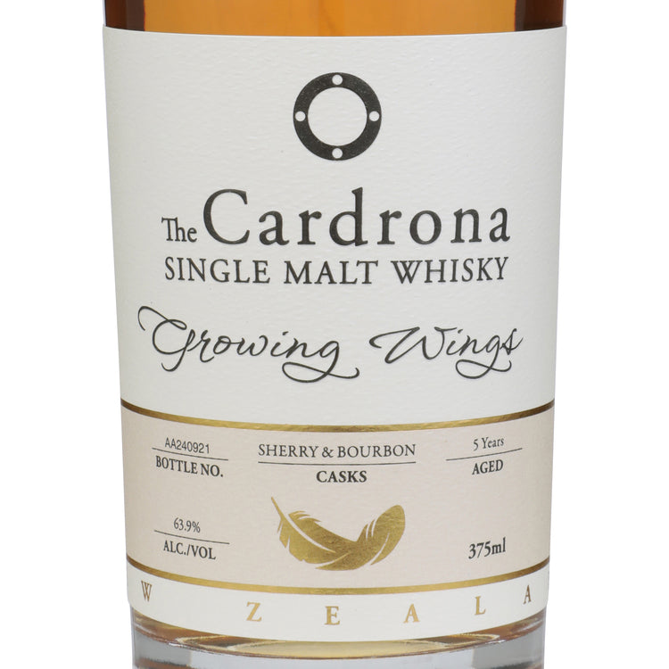 Cardrona Single Malt Whisky Growing Wings 5 Yr 127.8 - 375ML