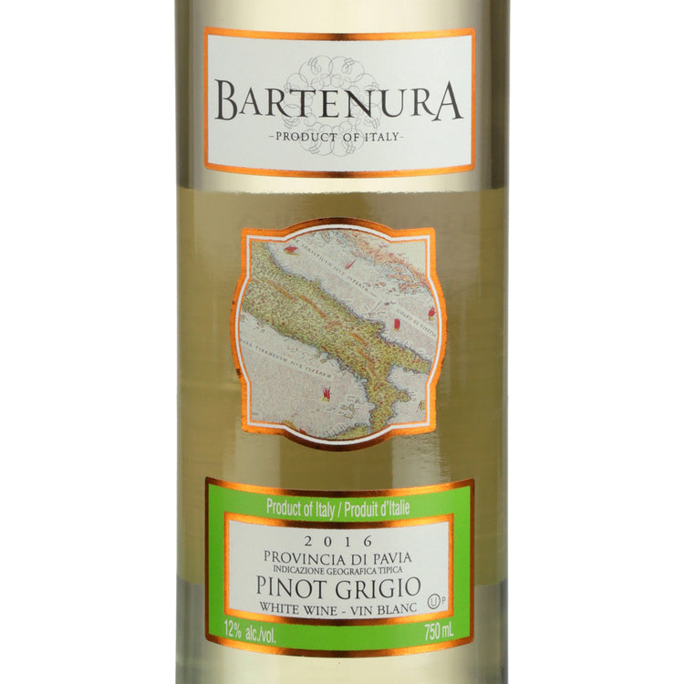 Bartenura Pinot Grigio Provincia Di Pavia - 750ML - Front Label