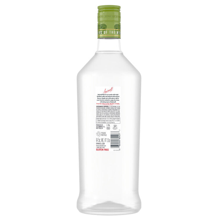 Smirnoff Apple Flavored Vodka Green Apple 60 - 1.75L
