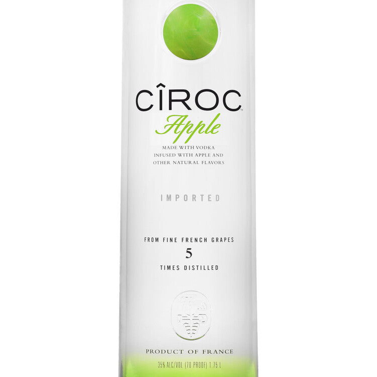 Ciroc Apple Flavored Vodka 70 - 1.75L