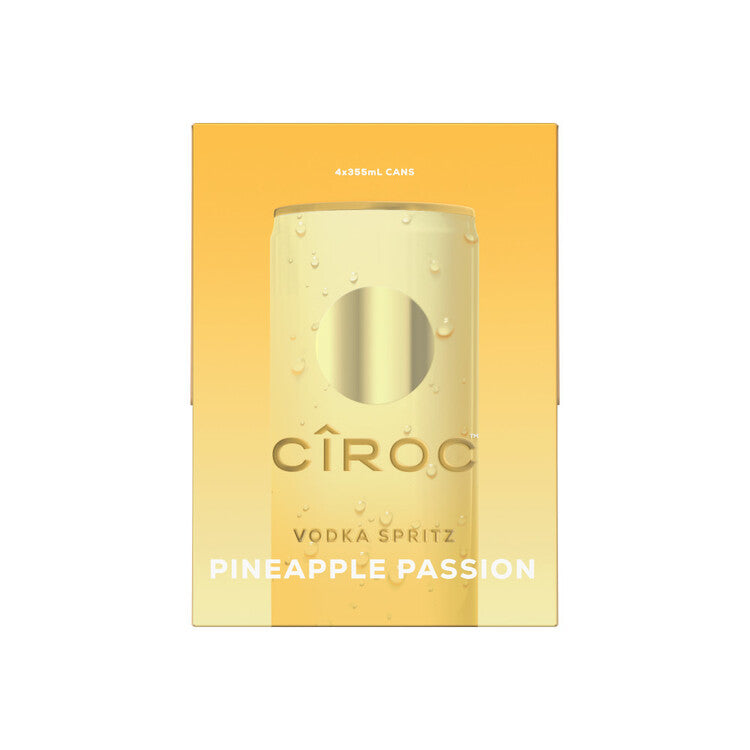 Ciroc Vodka Spritz Pineapple Passion Cocktail 14 - 355ML