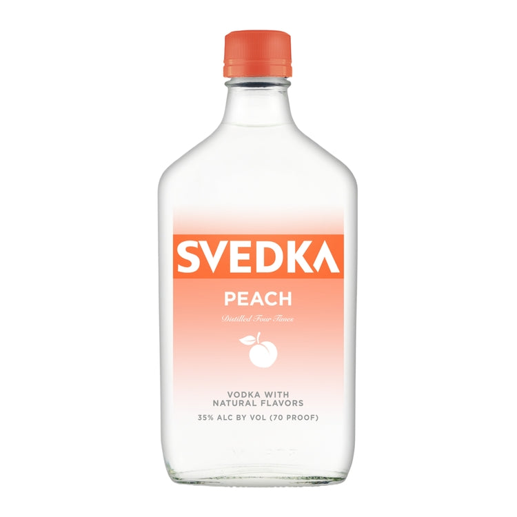 Svedka Peach Flavored Vodka 70 - 375ML