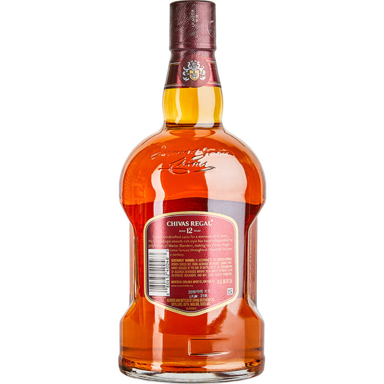 Chivas Regal Blended Scotch 12 Yr 80 - 1.75L