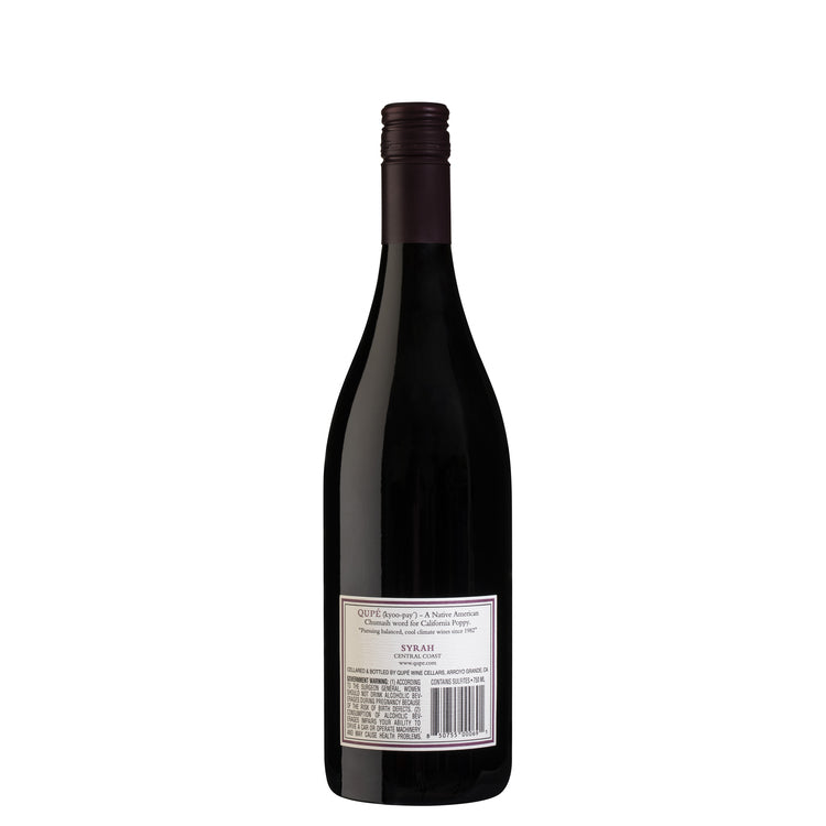 Qupe Syrah Central Coast 2021 - 750ML