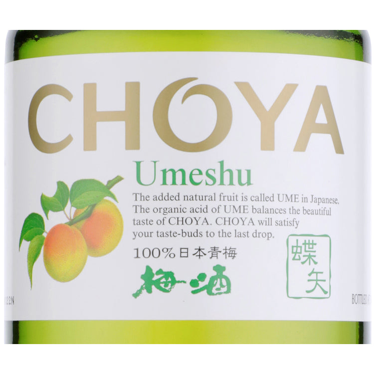Choya Plum Wine Umeshu With Fruit - 750ML - Front Label
