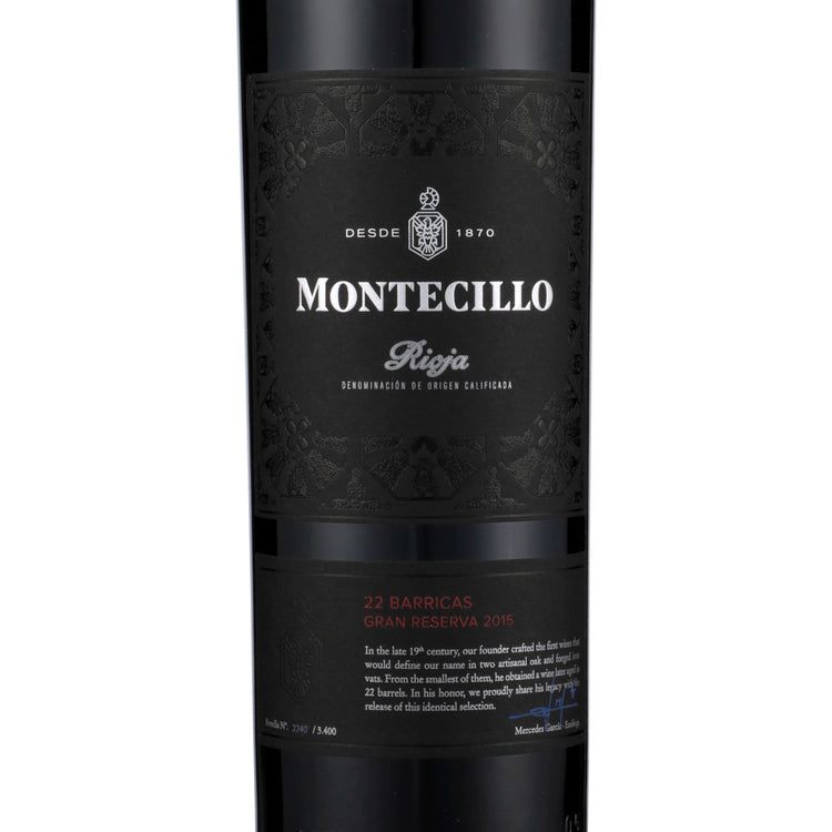 Montecillo Rioja 22 Barricas 2015 - 750ML