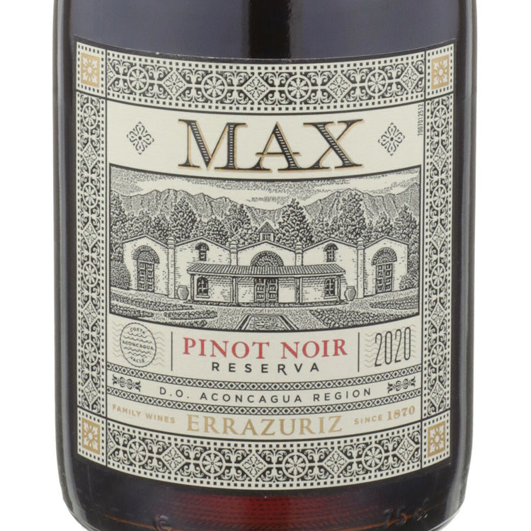 Errazuriz Pinot Noir Max Reserva Aconcagua Coast 2020 - 750ML