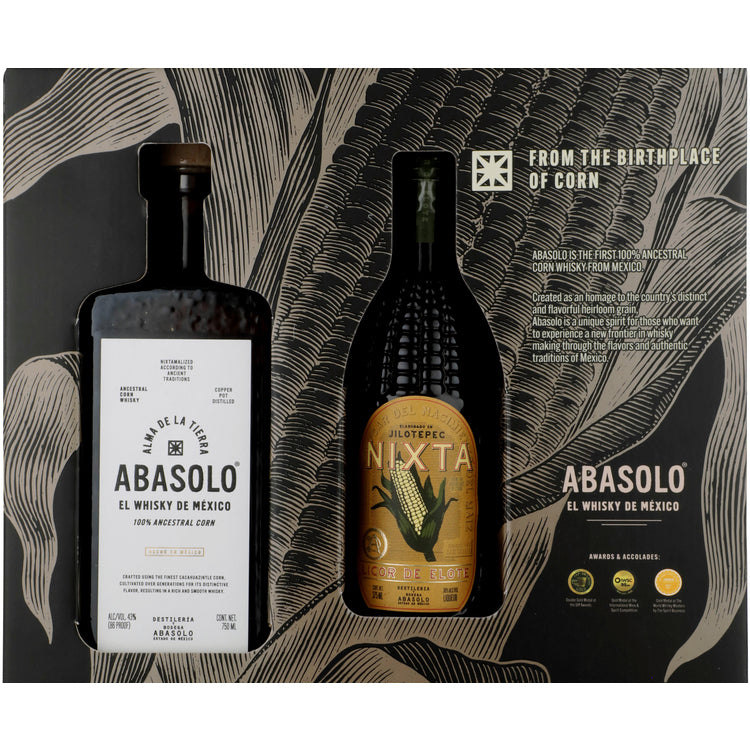 Abasolo Corn Whiskey Alma De La Tierra 86 W/ Nixta Licor De Elote 60 - 750ML