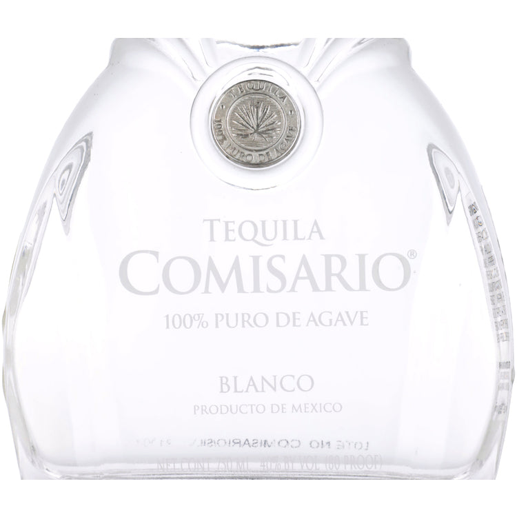 Comisario Tequila Blanco 80 - 750ML - Front Label