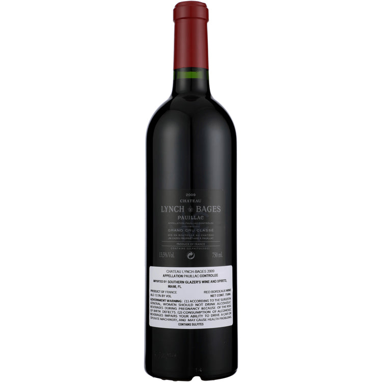 Chateau Lynch Bages Pauillac 2009 Wood Box - 750ML