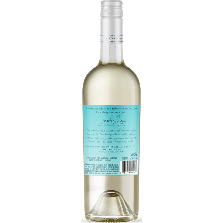 Josh Cellars Seaswept Sauvignon Blanc & Pinot Grigio California - 750ML
