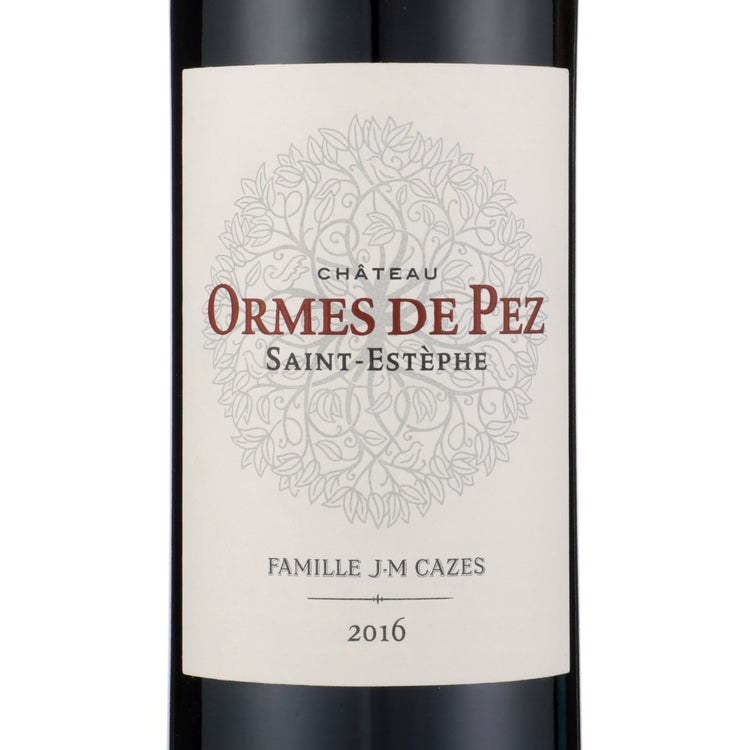 Chateau Ormes De Pez Saint Estephe 2016 Wood Box - 750ML - Front Label