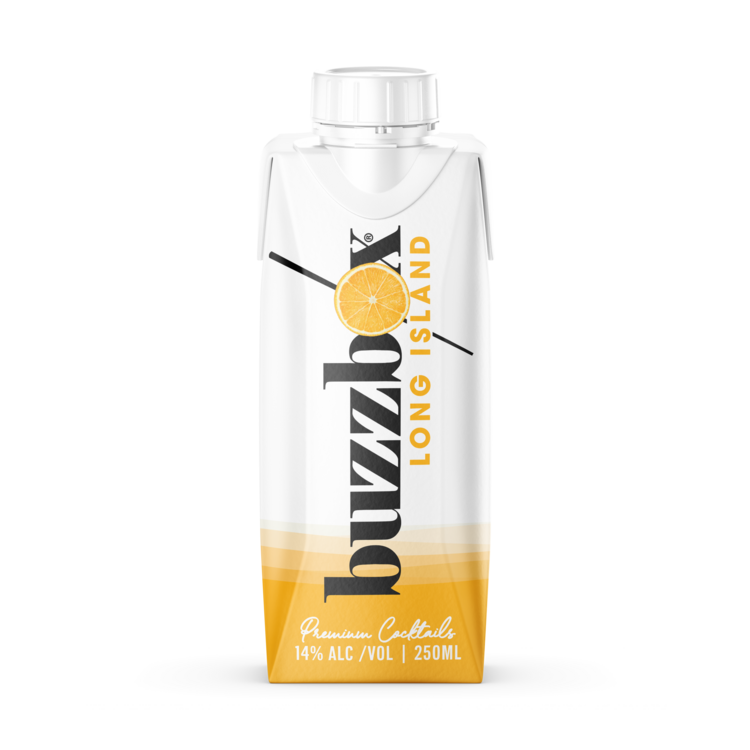 Buzzbox Long Island Ice Tea Cocktail 28 - 250ML - Front