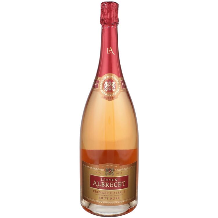 Lucien Albrecht Cremant D'Alsace Brut Rose - 1.5L