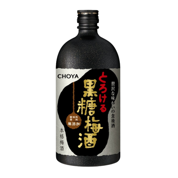 Choya Plum Kokuto Umeshu Fruit Liqueur 28 - 750ML - Front