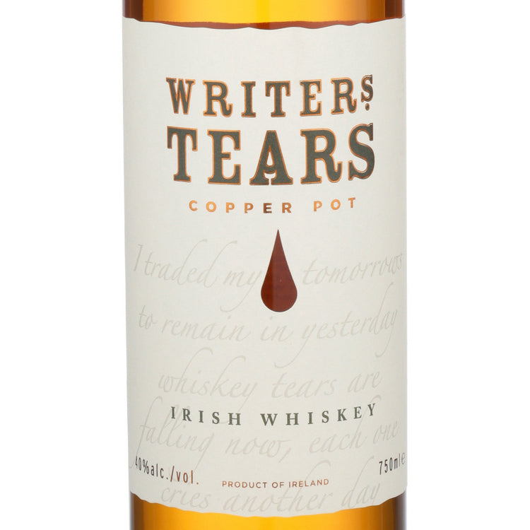 Writers Tears Blended Irish Whiskey Copper Pot 80 - 750ML