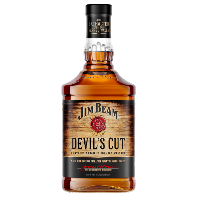 Jim Beam Straight Bourbon Devil'S Cut 90 - 1.0L