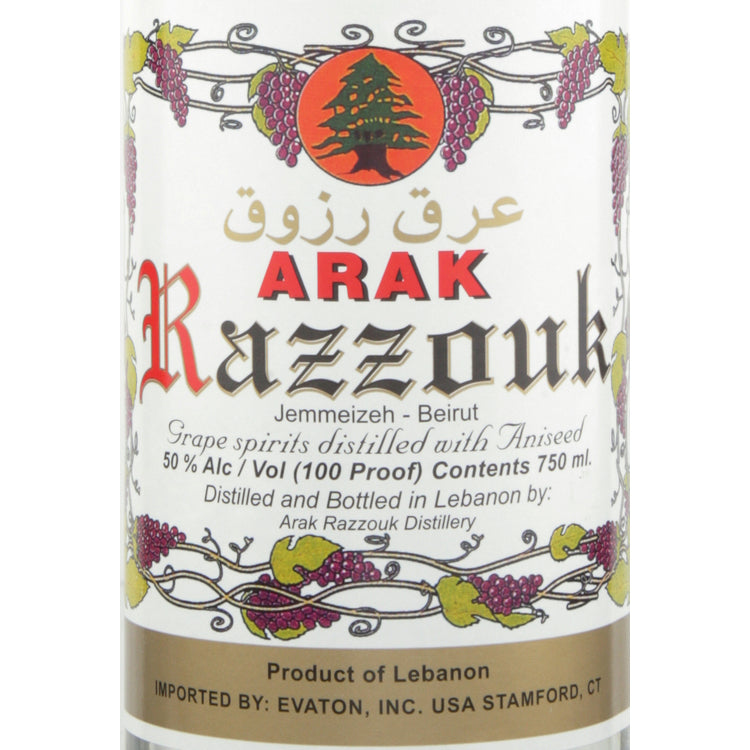 Razzouk Arak 100 - 750ML - Front Label