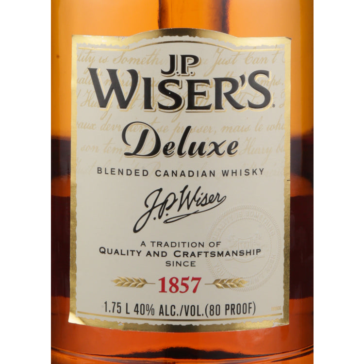 J.P. Wiser'S Canadian Whisky Deluxe 10 Yr 80 - 1.75L