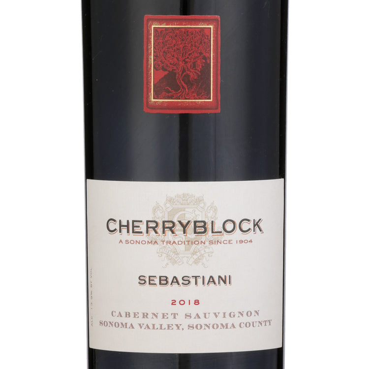 Sebastiani Cabernet Sauvignon Cherryblock Sonoma Valley 2018 - 750ML