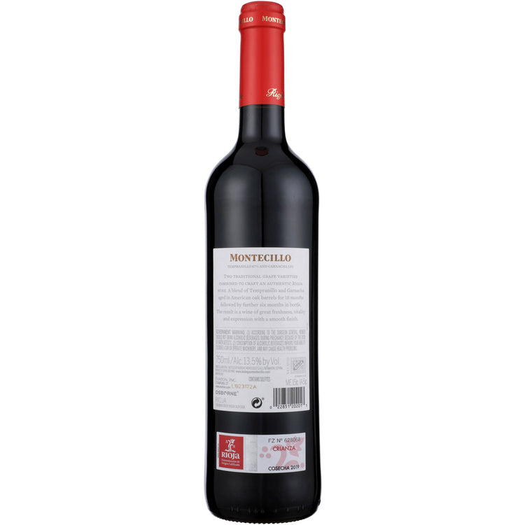 Montecillo Rioja Crianza 2020 - 750ML