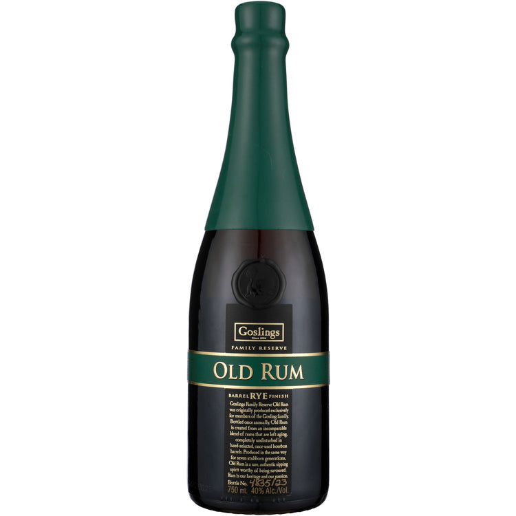 Goslings Old Rum Ramily Reserve Barrel Rye Finish 80 - 750ML