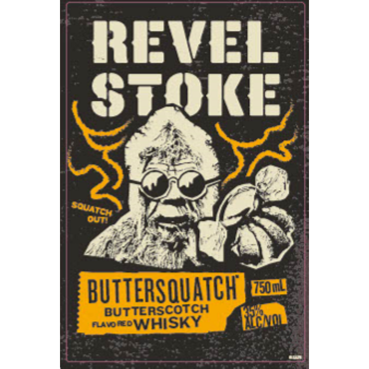 Revel Stoke Butterscotch Flavored Whiskey Buttersquatch 70 - 750ML