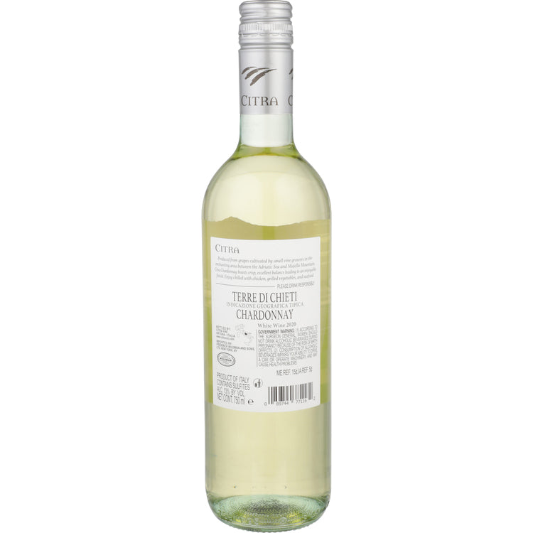 Citra Chardonnay Terre Di Chieti 2020 - 750ML