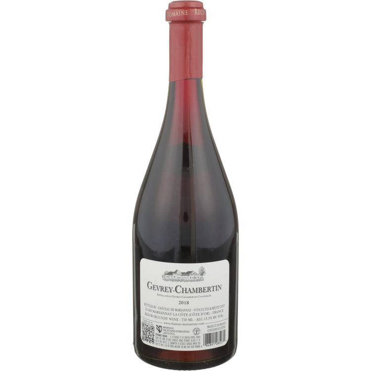 Chateau De Marsannay Gevrey Chambertin 2018 - 750ML