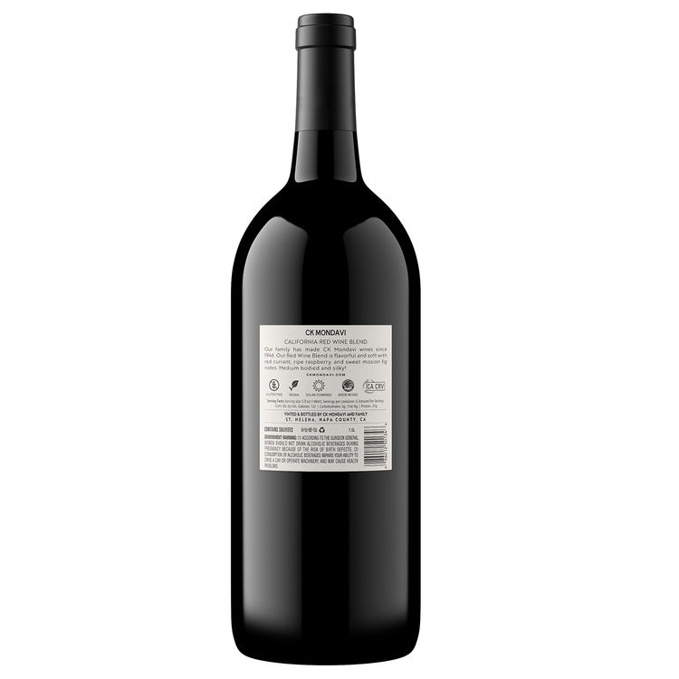 Ck Mondavi Red Wine California - 1.5L