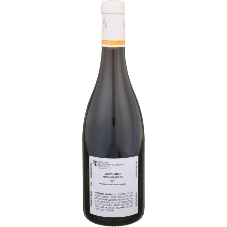 Aurelien Verdet Nuits Saint Georges 2018 - 750ML - Back