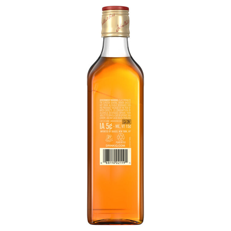 Johnnie Walker Blended Scotch Red Label 80 - 375ML