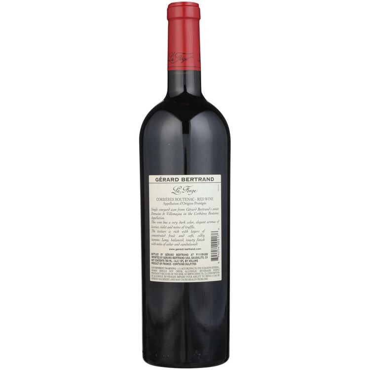 Gerard Bertrand Corbieres Boutenac Rouge La Forge 2020 Wood Box - 750ML