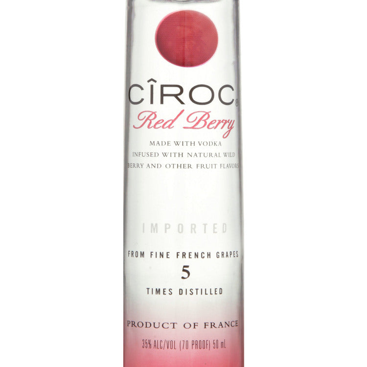 Ciroc Red Berry Flavored Vodka 70 - 50ML